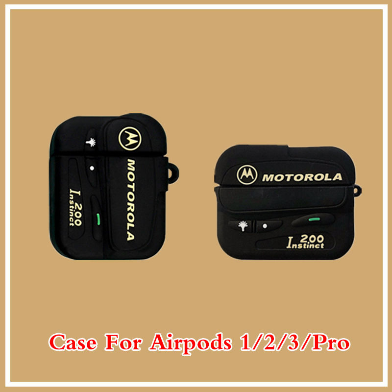 Retro bb machine airpodspro protective sleeve suitable for apple wireless Bluetooth 1 2 headphone cover airpods2 wireless Bluetooth headphones cover a second generation protective shell soft anti-fall female net red i