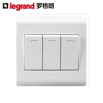 TCL Legrand switch socket three-open self-reset dry contact switch Meiyu (square) weak switch