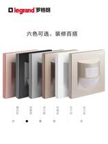 TCL Legrand embedded light-sensing night light led stair aisle ladder light human body induction foot light 86 type