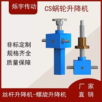Non-standard custom screw lifter SWL worm gear and worm hand electric screw lifter screw lifter 5 tons