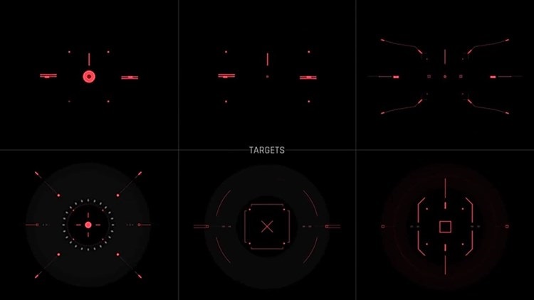 500+赛博朋克科技感HUD用户界面动画预设 Cyberpunk UI-AE脚本插图15