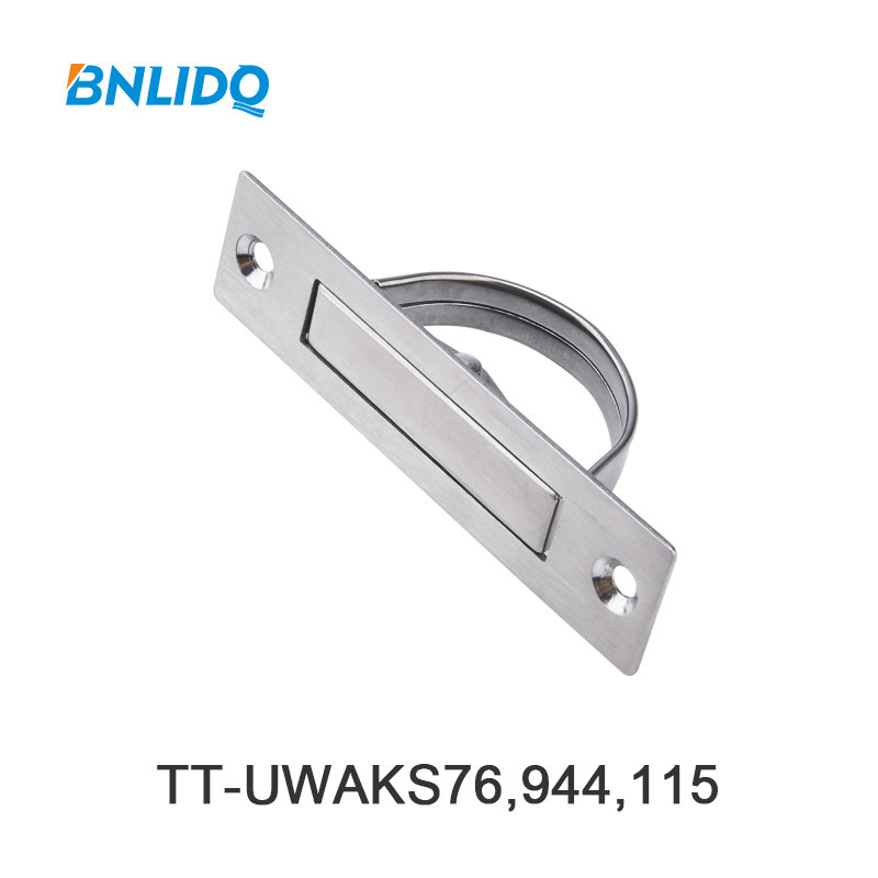 Stainless steel rotating handle exterior UWAKS94 76 115 iron cabinet door wooden door door and window door handle industrial