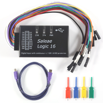 Saleae Logic usb logic analyzer multi-system compatible official version sampling rate 100M16 channels
