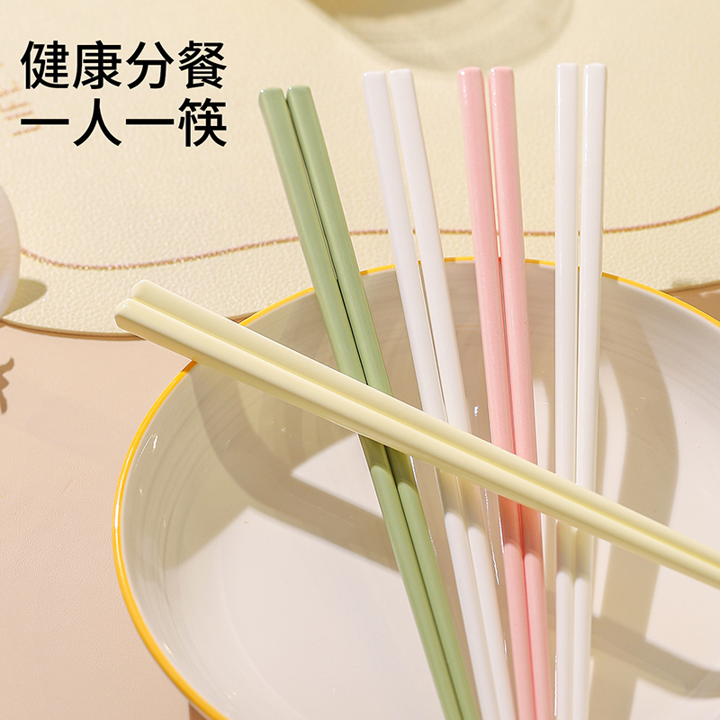 Ceramic Chopsticks, Genuine Jingdezhen, Household Use, Mold-Resistant, 2026 New Model, Premium Quality, Solid Color, One Person, One Color, Personal Use Only Ceramic Chopsticks, Genuine Jingdezhen, Household Use, Mold-Resistant, 2026 New Model, Premium Quality, Solid Color, One Person, One Color, Personal Use Only