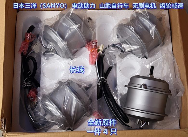 [Japan] Electric powerassisted mountain bike DC brushless wheel motor