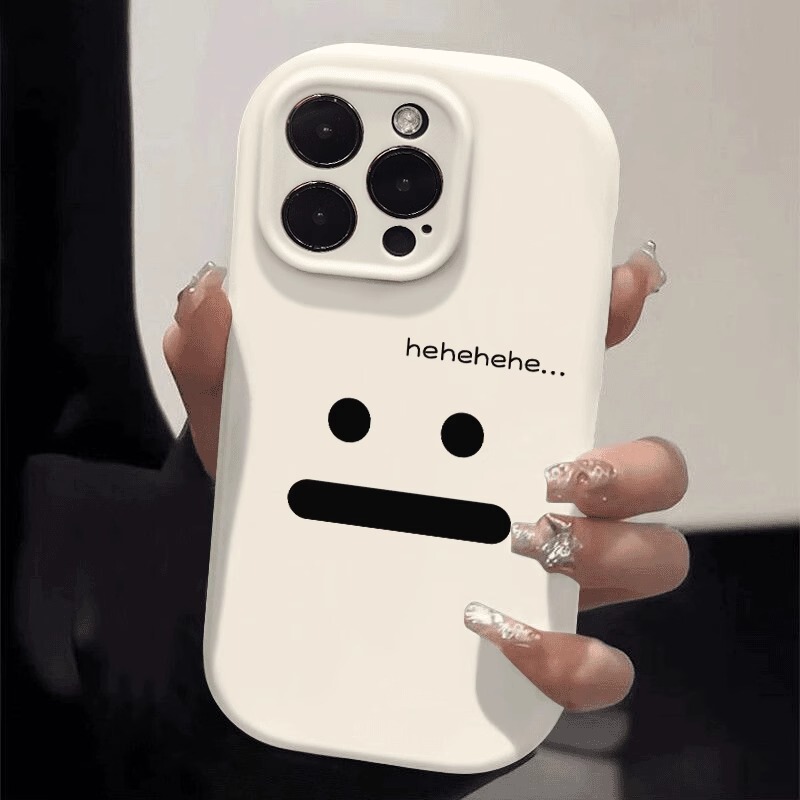 Silent Expression Phone Case Suitable for Apple 17 Pro Max, New Painted iPhone 16 Pro Cartoon Fun and Simple Design, Niche Creative 15, Matte Big Chubby 14, Full-Cover Anti-Drop Protective Case 13 Silent Expression Phone Case Suitable for Apple 17 Pro Max, New Painted iPhone 16 Pro Cartoon Fun and Simple Design, Niche Creative 15, Matte Big Chubby 14, Full-Cover Anti-Drop Protective Case 13