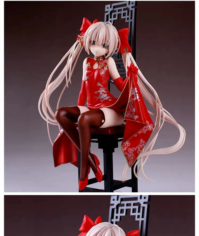 Fates Sky Kimono Kasuga No Dome Qipao Mái vòm Girl Fates Sky and Wind Case Trang trí ô tô Hình anime - Capsule Đồ chơi / Búp bê / BJD / Đồ chơi binh sĩ