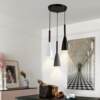 Bedroom Bedside Chandelier, Modern and Simple, Adjustable Height, Creative Light Luxury, Master Bedroom Bedside Lamp, Small Chandelier, Dining Room Pendant Light