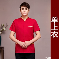 Красная футболка, короткий рукав