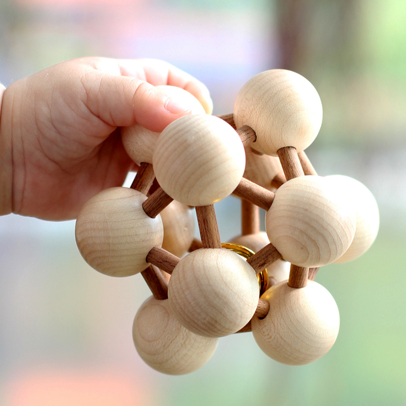 Woodpapa stars ringing baby baby calm toys can bite births full moon gift