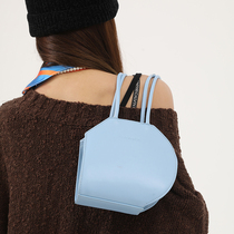 DNT Han Huohuo overflow screen texture irregular puD word underarm bag