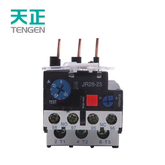 Tianzheng 전기 열 릴레이 열 과부하 보호 스위치 열 과부하 보호 장치 JR28 시리즈