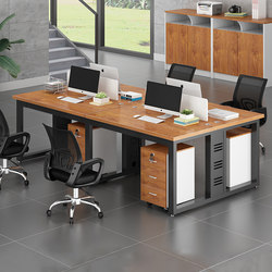 사무실 책상과 의자 조합 직원 테이블 더블 시트