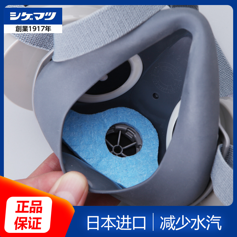 SHIGEMATSU Shigematsu Manufacturing Co, Ltd Japan imported mask accessories absorbent cotton soft sweat-absorbing S2