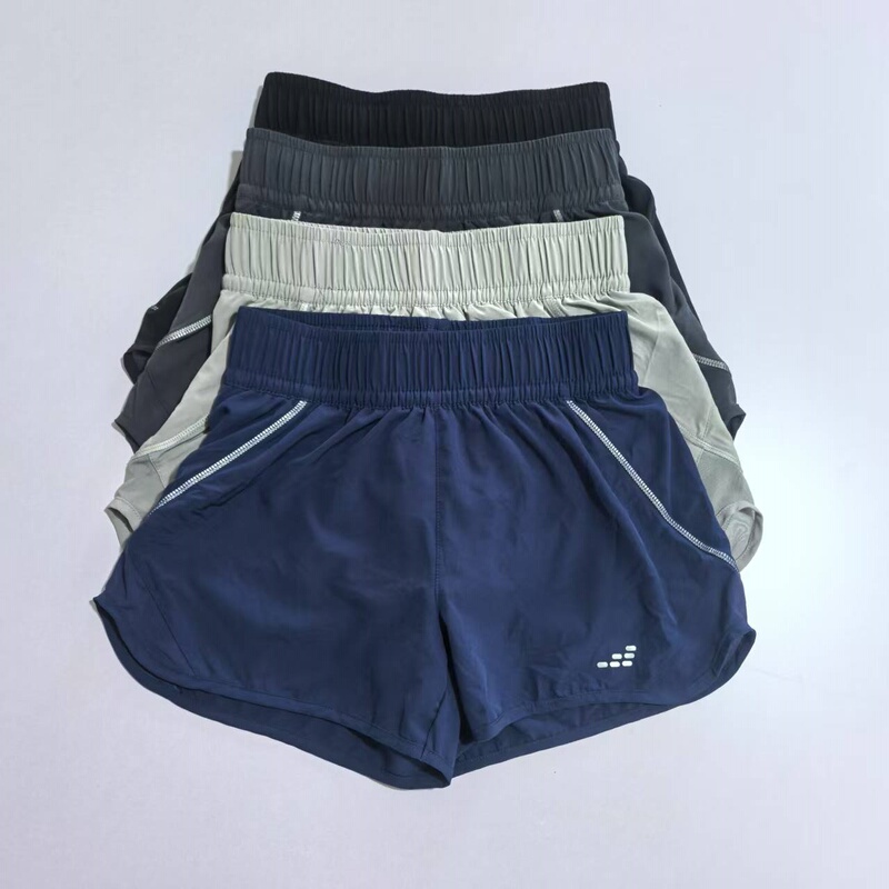 Foreign Trade Quality Fake Two-Piece Sports Yoga Shorts for Women, Anti-Exposure, Breathable, Marathon Running Training Fitness Shorts Foreign Trade Quality Fake Two-Piece Sports Yoga Shorts for Women, Anti-Exposure, Breathable, Marathon Running Training Fitness Shorts