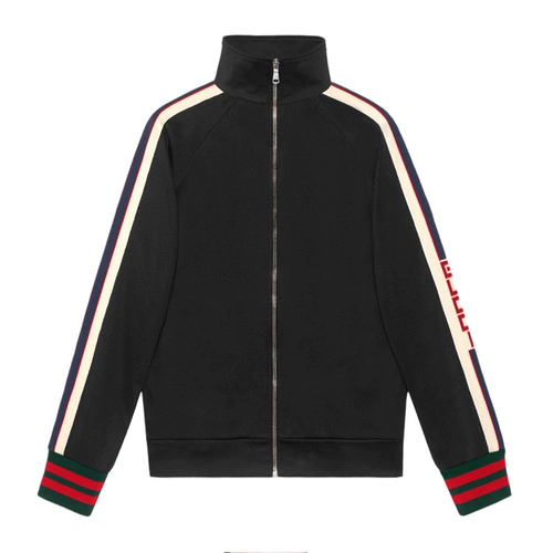 Gucci, классическая спортивная мужская куртка, с печатью вашего логотипа