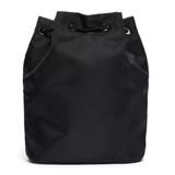 Burberry, черная сумка, на шнурках