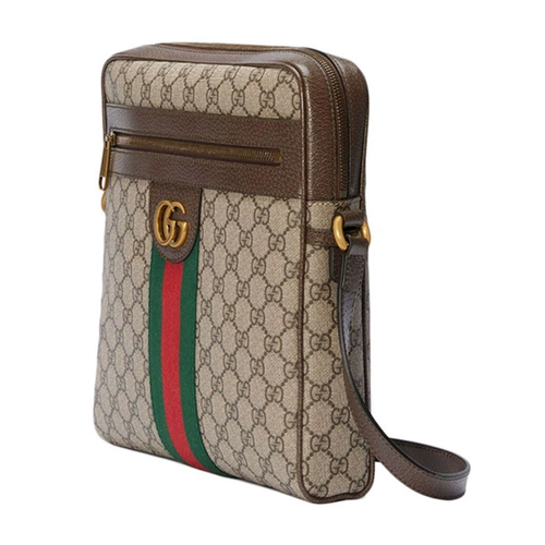 Gucci, бежевая сумка на одно плечо