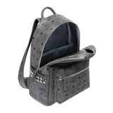 MCM Модный универсальный маленький черный классический рюкзак, с печатью вашего логотипа