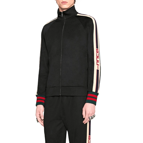 Gucci, классическая спортивная мужская куртка, с печатью вашего логотипа