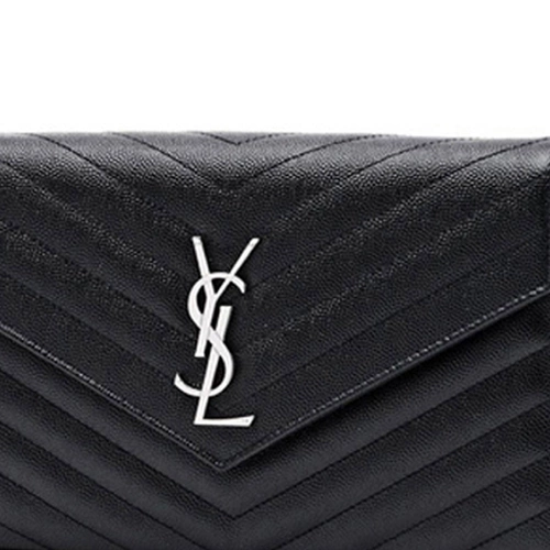 YSL/圣罗兰 Черная модная сумка на одно плечо на цепочке