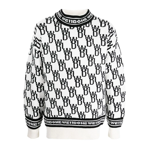 Осенний трикотажный свитер подходит для мужчин и женщин, мини-юбка, комплект, круглый воротник