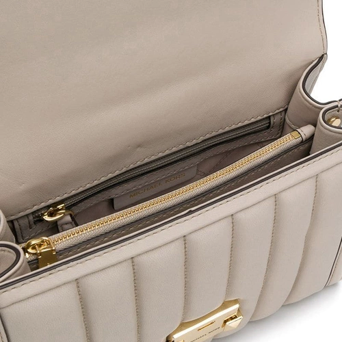 Michael Kors Mike & Middot; г -жа Коулз светло -розовая сумка на плече