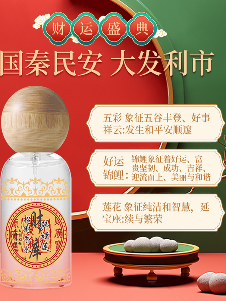 Prosperity Comes from Many Sources, Pomelo Leaf Fragrance for Good Luck and Wealth, Pomelo-Scented Pomelo Leaf Fragrance Spray, Official Authentic Pomelo Leaf Fragrance