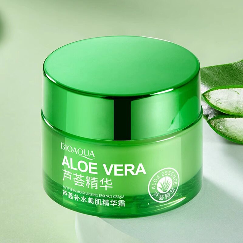 Aloe Vera Hydrating Beauty Cream Moisturizing, Nourishing, Repairing, Firming, Anti-Wrinkle, Official Genuine Lotion Cream for Women