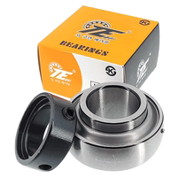 TE maintenance-free harvester UEL206 with eccentric sleeve dustproof low noise high speed outer spherical bearing with seat