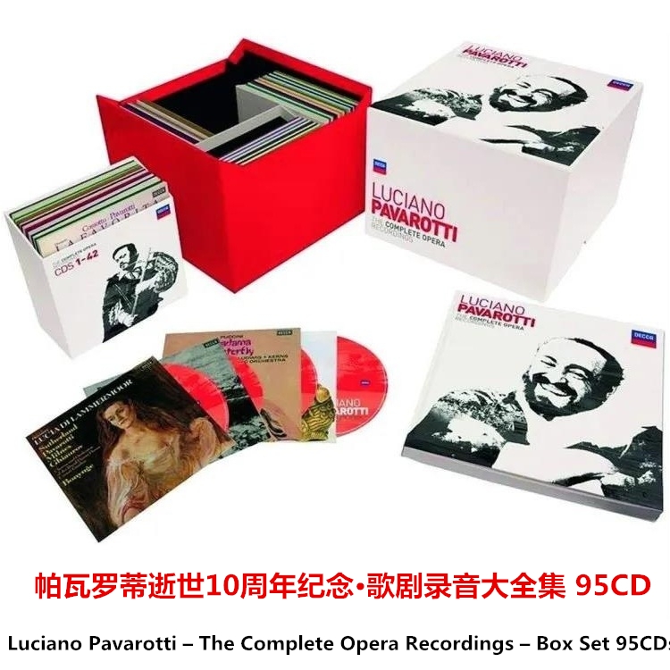 Pavarotti's 10th anniversary of the Opera Recording Opera - Source 95CD Source FlAC track