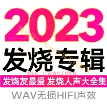 2023发烧人声专辑52张HIFI试音WAV分轨女声男声无损音乐内嵌封面