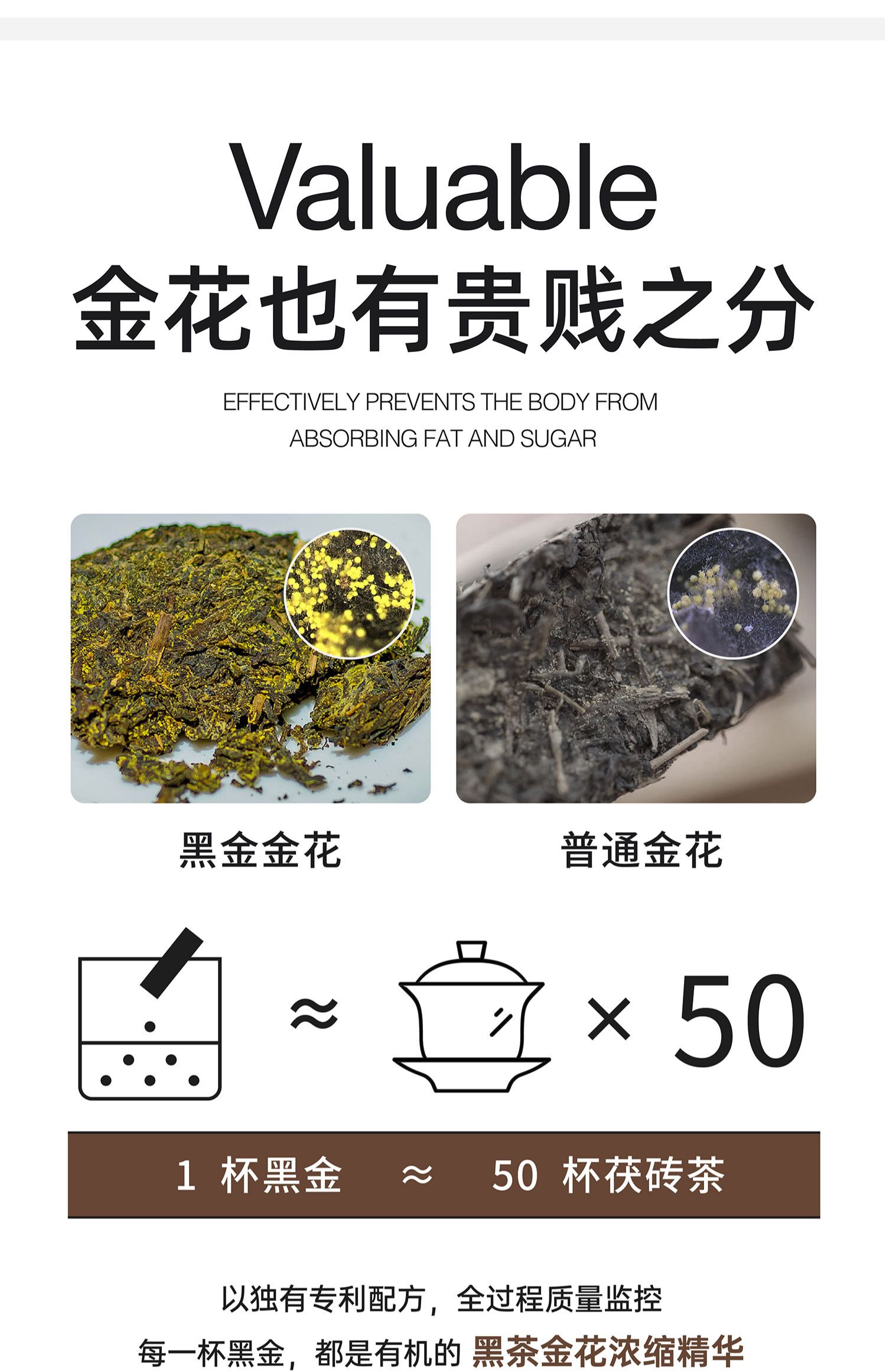 【未来可7】金花黑茶益生菌茶饮