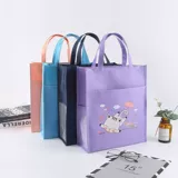 Льняная сумка, художественный портфель для папок, вместительная и большая сумка для хранения с молнией