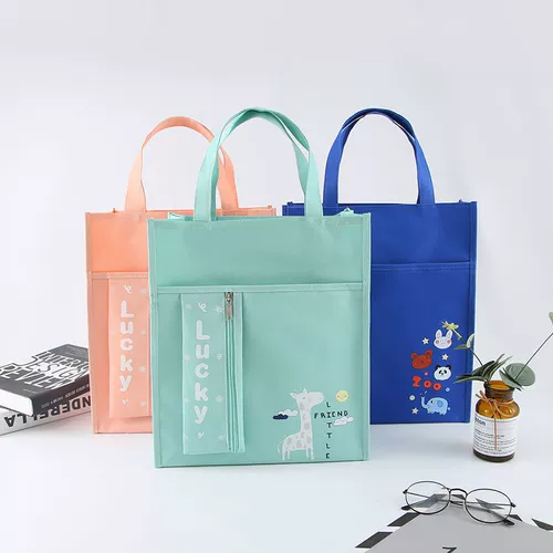 Льняная сумка, художественный портфель для папок, вместительная и большая сумка для хранения с молнией