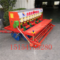 New agricultural double box electric wheat sowing and fertilization machine rotary tiller multifunctional stainless steel with disc disc