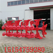 Hot selling agricultural hydraulic cut-off plough double-way mirror deep plough 435 large cultivated land plough card seat amplitude modulation plow