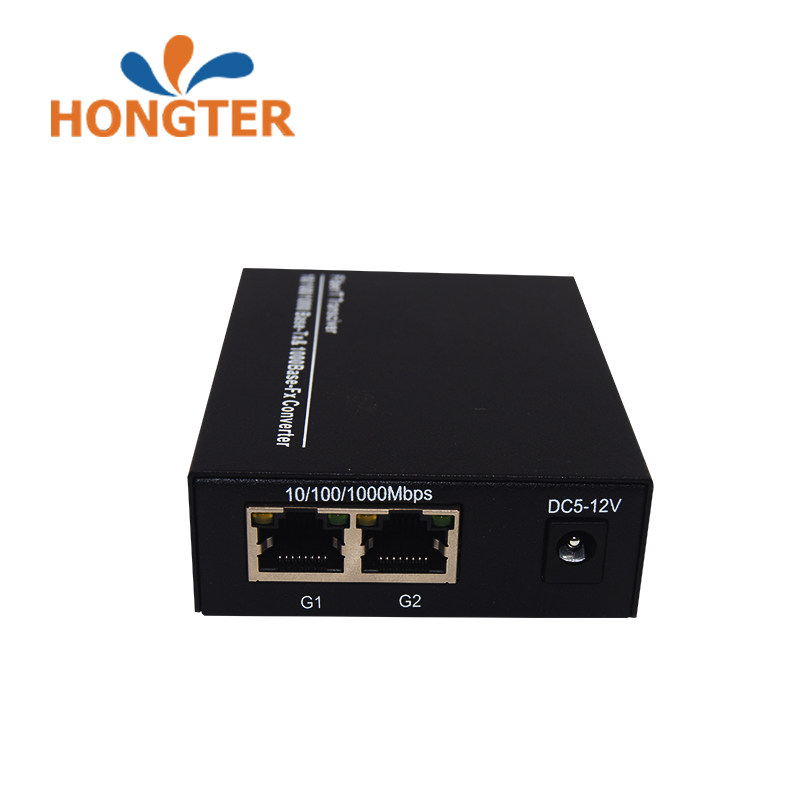 HONGTER Telecom Level Ring Network Switch 1100 trillion 2 Light 2 Electric 4 Electric 8 Electric Fiber Transceiver Self-Redundant Ring Network Fiber Transceiver