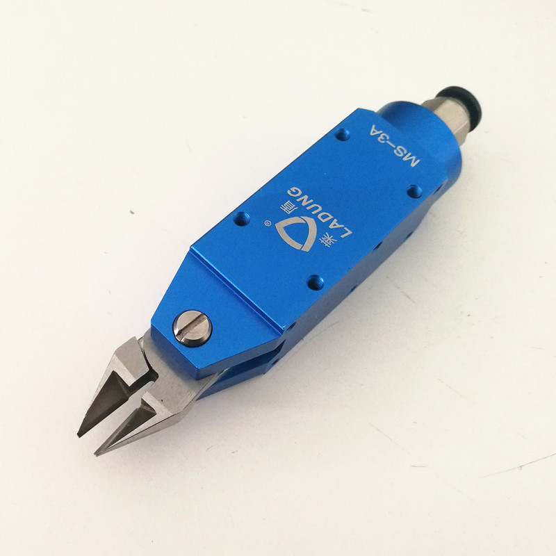 Taiwan Laidun ladung winding machine pneumatic scissors MS-3A ultra-high tungsten steel straight blade LAD-A head