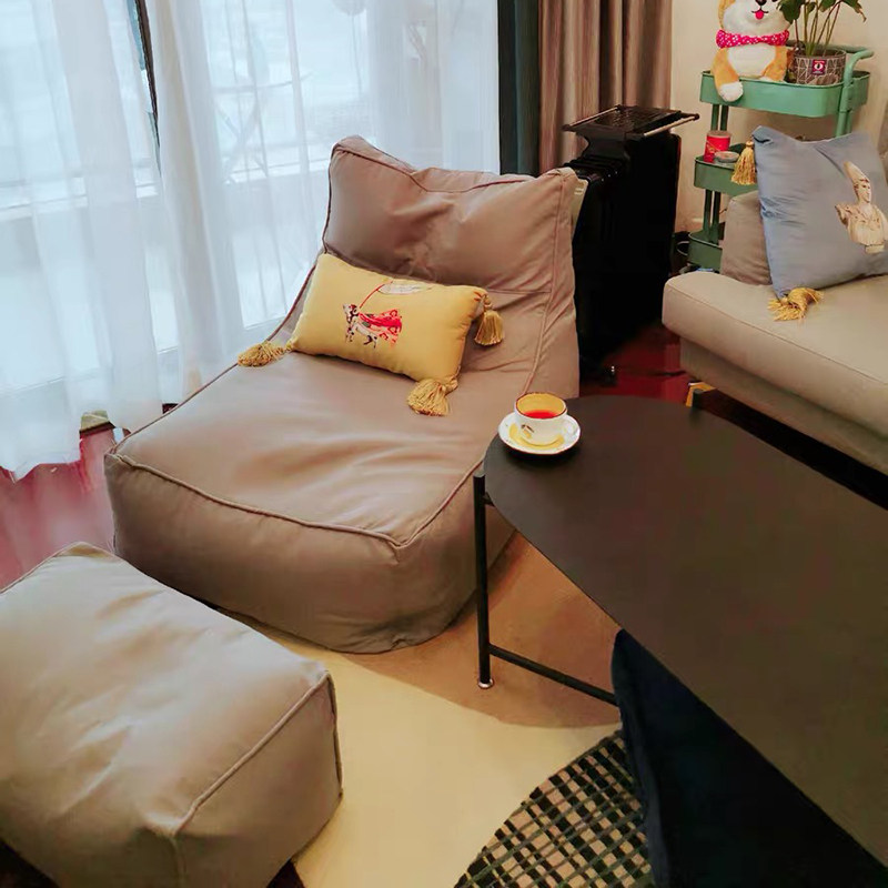 Sloth sofa Single sofa Sofa Chair Bean Bag Tatami Bedroom Woman Balcony Casual Chair Subbed Chair Seat Small Family