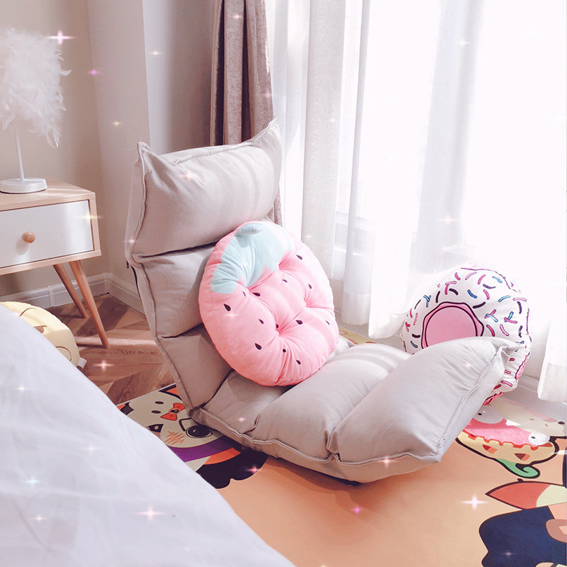 Drunk Lazy Sofa Bed Tatami Folded Chair Single Bedroom Room Little Cute Girls Net Red Lounge Chair