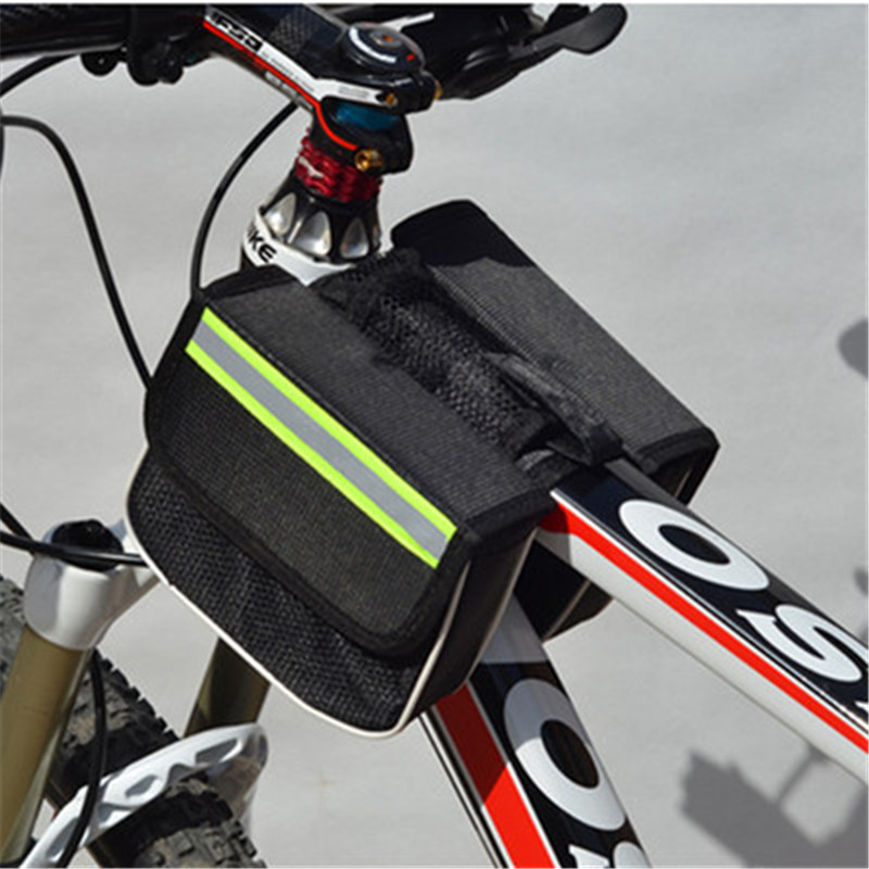 Children's bicycle bag front bag bag on tube package waterproof front bar mobile phone package mountain car