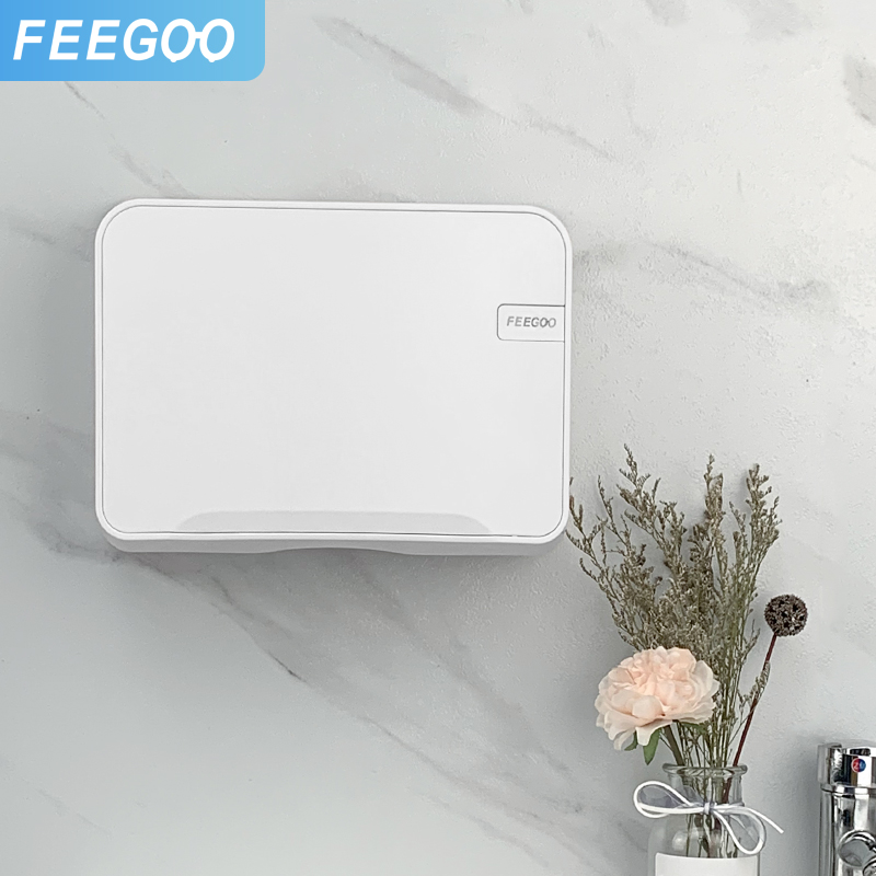 Sanitary carton Wall dressing room tissue box commercial non-perforated toilet sanitary carton kitchen tissue rack household