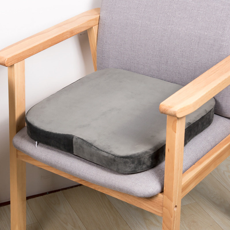 Cushion Office sedentary memory cotton chair Student mat Winter cushion thickened hip butt seat cushion Fart pad