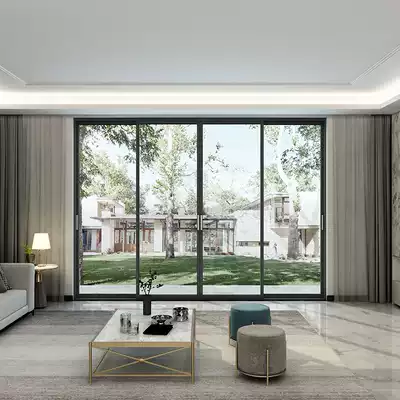 Earl Hennis series sliding door aluminum alloy door sliding door heat insulation kitchen living room bedroom soundproof custom