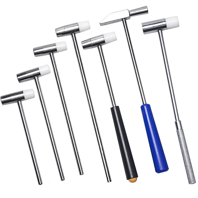 Watch repair hammer Lego small particle building block auxiliary small hammer thumb piano Kalynba hardware tuning hammer Lego hammer