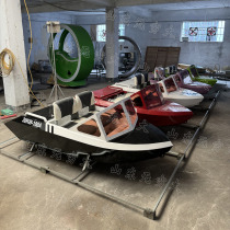 Children and adults double kart boat outdoor surfing wake wave electric water pump propelled boat manufacturer customized color