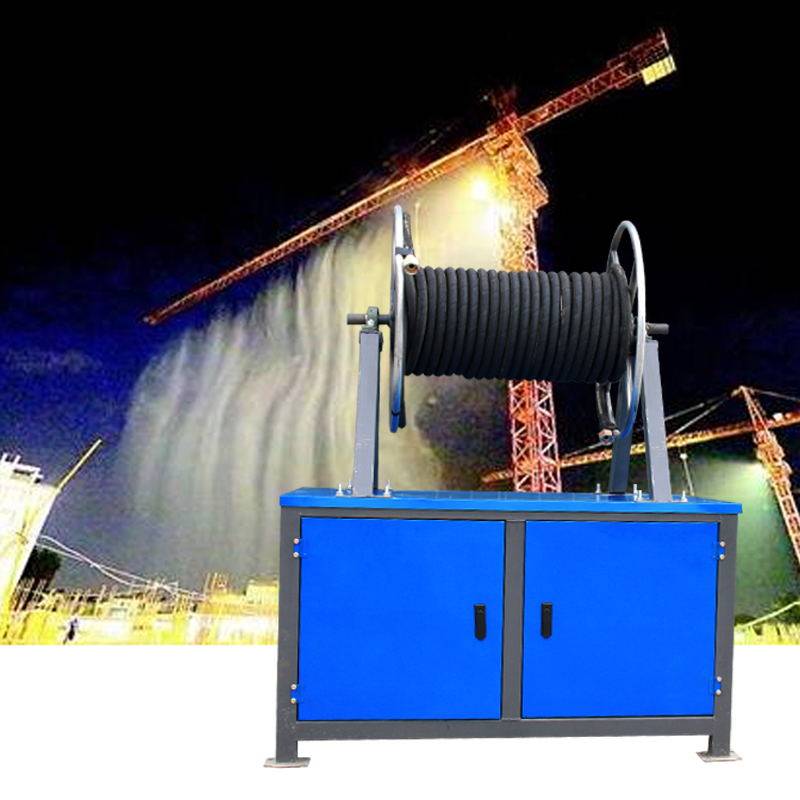 Automatic environmental protection dust removal system for building construction site suspension spray spray spray spray high altitude tower