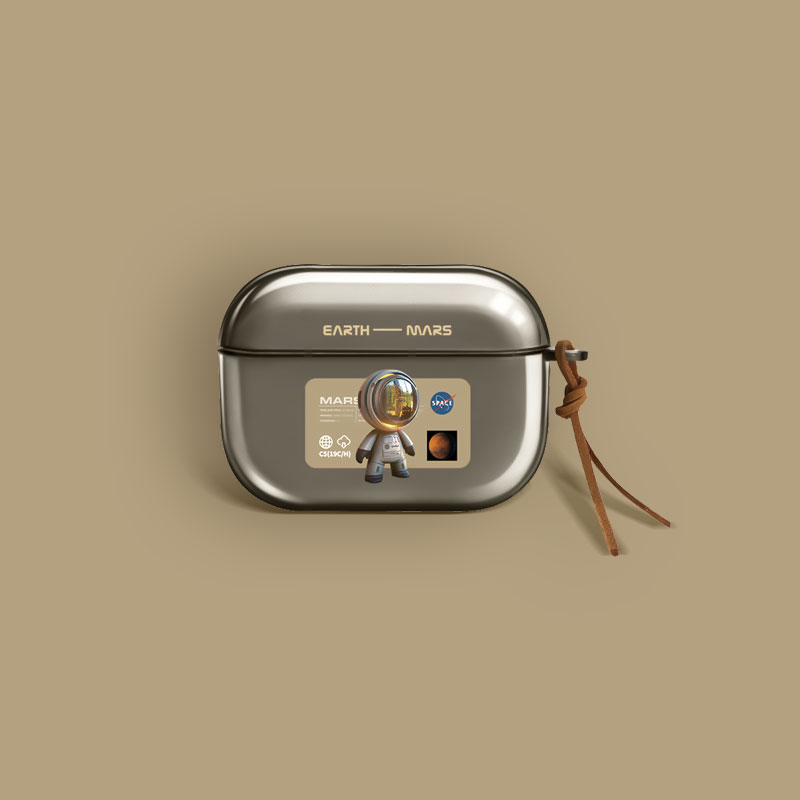 Applicable airpodspro protective sleeves Astronaut Apple headphone protective sleeves 1 2 generations Protection of the soft shell 3 deo pro