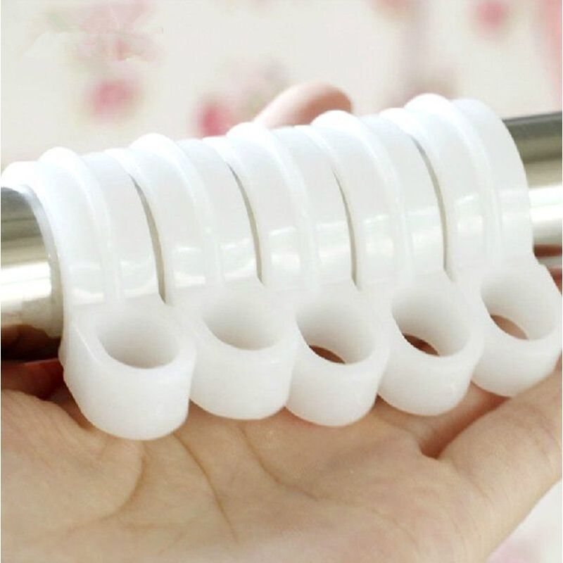 Windproof Fixed Clothes Hanger Hook, Windproof Clothes Drying Rod, Clothes Drying Divider, Plastic Clothes Hook Clip, Balcony Outdoor